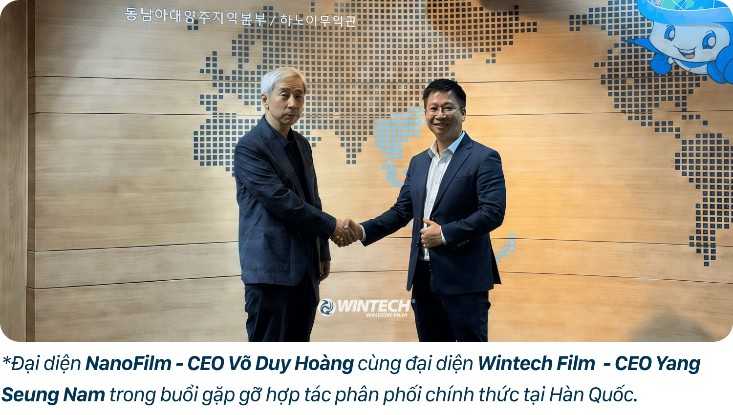CEO Nanofilm gặp gỡ CEO Wintech Film